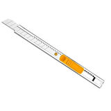 Ingco HKNS1806 Dar Metal Maket Bıçağı Cep Tipi