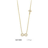 Sonsuzluk Haçlı Kolye