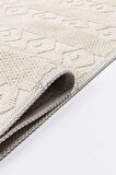 KAILA 01 İskandinav Desenli Pamuk Dokuma Kilim Makine Halısı