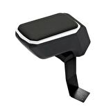 S-Dizayn Renault Symbol Kol Dayama Kolçak Çelik Ayaklı ABS Gri 2013 Üzeri A+Kalite