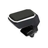 S-Dizayn Peugeot 208 2 Kol Dayama Kolçak Geçmeli ABS Gri 2019 Üzeri A+Kalite