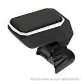 S-Dizayn Citroen C-Elysee Kol Dayama Kolçak ABS Vidalı Gri 2012 Üzeri A+ Kalite