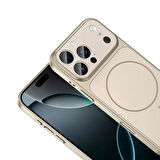 iPhone 14 Pro Uyumlu AG Glass Koruyucu Kılıf (iPhone 17 Pro Max Görünümlü)