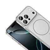 iPhone 15 Pro Uyumlu AG Glass Koruyucu Kılıf (iPhone 17 Pro Max Görünümlü)