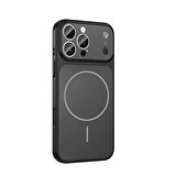 iPhone 16 Pro Uyumlu AG Glass Koruyucu Kılıf (iPhone 17 Pro Max Görünümlü)