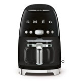 Smeg 50'S Style Siyah Kettle - 1x2 Ekmek Kızartma Makinesi Ve Filtre Kahve Makine Seti KLF-TSF-DCF
