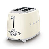 Smeg 50'S Style Krem Kettle - 1x2 Ekmek Kızartma Makinesi Ve Filtre Kahve Makine Seti KLF-TSF-DCF