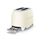 Smeg 50'S Style Krem Kettle - 1x2 Ekmek Kızartma Makinesi Ve Filtre Kahve Makine Seti KLF-TSF-DCF