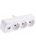 Far Golyat 3’lü Fiş Priz 3 Girişli + 2 USB