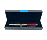 Premium Metal Roller Tükenmez Jumbo Kalem - Gold/Kahve