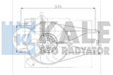 Kale 012622202 Fan Motoru Davlumbazlı Palio Albea 1.2 Ac 46826688