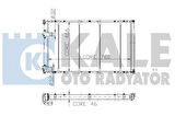 Kale 0543432PA Motor Radyatör Master 2.5D Mekanik 2 Sıra Cu Pl Sistem 760x466x37 7701046209