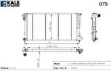Kale 2003042PA Radyatör 2 Sıra Pa Partner-Berlingo 1.9D 9632466280