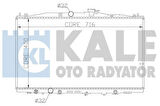 Kale 341955 Motor Su Radyatörü Accord 2.4 03-08 Otomatik 400x716x16 19010RBBE01