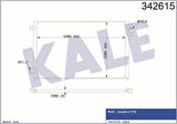 Kale 342615 Klima Radyatörü Aj-V6 Fb Aj-V8 Aj8Ft S-Type II X200 1999 2007 XR854219