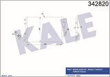 Kale 342820 Klima Radyatörü Renault Kangoo 1.2 1.5 DCI 1.6 1.9 DCI 97- 2765000Q0G