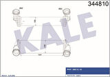 Kale 344810 Turbo Radyatörü BMW X5 E70 F15 F85 X6 E71 F16 F86 Intercooler 17517533475