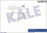 Kale 344910 Turbo Intercooler Radyatörü Fiesta VI 1.6TDCI 08- 8V519L440AF