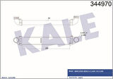 Kale 344970 Turbosarj Radyatörü A-Serisi W169 04-12 B-Serisi W245 05-10 1695000000