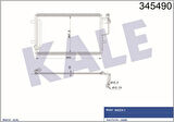 Kale 345490 Kondenser Al Al 3 BBM461480C