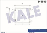 Kale 345515 Klima Radyatörü Mercedes ML-Serisi W163 98 05 1638300070