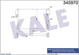 Kale 345970 Motor Su Radyatörü Mercedes S-Class W221 05 13 2215000003