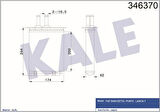 Kale 346370 Kalorifer Radyatörü Barchetta Punto Lancia Y 5893932