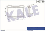 Kale 346750 Kalorifer Radyatörü BMW F10 F01 N46 AH189000P