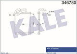 Kale 346780 Kalorifer Radyatörü Kia Sorento 2.5 2003-195x165x18 972273