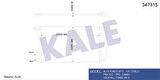 Kale 347315 Klima Radyatörü Doblo 1.4 09-Combo 12-Mito 1.4 08-565x346x16 50512105