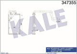 Kale 347355 Kalorifer Radyatörü Mitsubishi As2010-Lancer 2007-Outlander 2006 2011 6448.S1