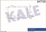 Kale 347725 Motor Su Radyatörü Honda CRV 2.0 2007-Otomatik Vites 19010RZPG51
