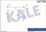 Kale 347795 Motor Su Radyatör Hyundai I30 1.6 Benzinli Otomatik 2012-Kia Ceed 1.6 Benzinli Otomatik 2012- 25310A6150