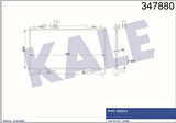 Kale 347880 Motor Su Radyatörü Mazda 6 2002 2007 Manuel Vites L32715200A