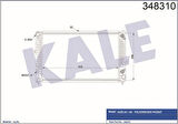 Kale 348310 Motor Radyatörü Passat A4 A6 2.4 2.6 2.8 95 01 Superb 2.8 V6 2.5TDI 4B0121251R