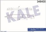 Kale 348400 Turbo Radyatörü Corsa D Z13DTJ A13DTC Z13DTH Z13Dte Z13Dtr 55702194