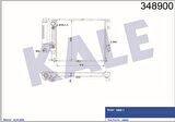 Kale 348900 Motor Su Radyatörü Otm Sanz Klimalı BMW M20 M50 E33 17111719142