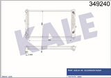 Kale 349240 Motor Su Radyatörü Passat 00-05 A4 94-01 A6 97-04 8D0121251BC