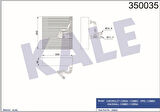 Kale 350035 Evaporator Corsa C 00-00-Tigra B 04- 90535096