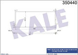Kale 350440 Kondenser (Klima) Radyatörü Volvo FH 420 FH 460 FH 500 FH 540 FH II 420 FH II 460 FH II 500 FH II 539 21246033