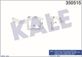 Kale 350515 Kalorifer Radyatörü Mito Doblo III Linea Fiorino Pratico Grande Punto Qubo Bipper Nemo Corsa D 1.2 1.3 1.4 Borulu 77363898