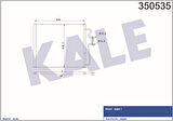 Kale 350535 Klima Radyatörü BMW E37 64538378439