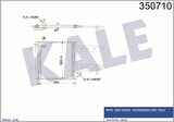 Kale 350710 Klima Radyatörü Polo Classic Lupo 1.6 1.4 1.3 94-98 6N0820413A