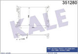 Kale 351280 Motor Su Radyatörü Fiat Doblo 1.4 10-Combo 1.4 10-Alfa Romeo Mito 1.4 10-AC Nac 50512102