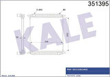 Kale 351395 Motor Radyatörü Iveco Eurocargo I III 00-Mt Çerçevesiz 570x538x32 Al Pl Brz 500380655