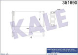Kale 351690 Kalorifer Radyatörü DAF 95 XF 65 Fa 75 Fag 75 Far 75 Fat 75 Fav 75 Ft 85 Fa 85 Fad 1262853