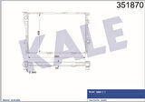 Kale 351870 Motor Su Radyatörü BMW M51 D25 E38 96-01 E39 96-02 17002246010