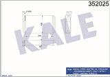Kale 352025 Kalorifer Al Mknk 80-Coupe-90-Porsche 924-Caddy I-Golf I-Jetta I-Passat-Santana-Scirocco 84 87 171819031A