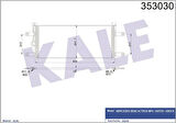 Kale 353030 Klima Radyatörü Kurutucusuz Mercedes Actros MP4-Mp5-Antos-Arocs Om471-Om469 9605001554
