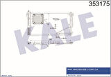 Kale 353175 Klima Radyatörü W203 00-07 Cl203 02-08 S203 01-07 C209 02-09 R230 06-11 2035000254